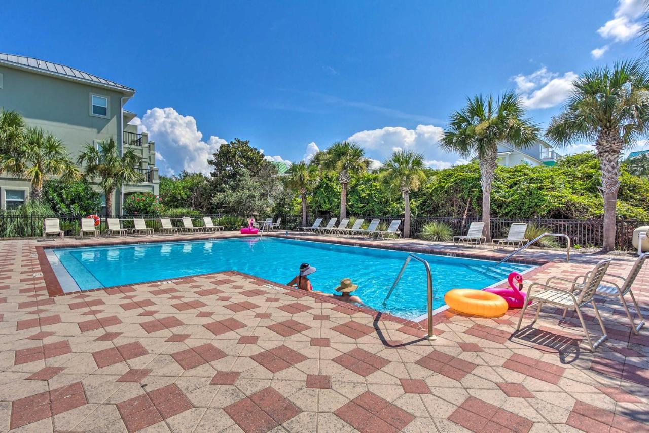 Bright And Modern Townhome Steps To Miramar Beach! Дестин Екстериор снимка