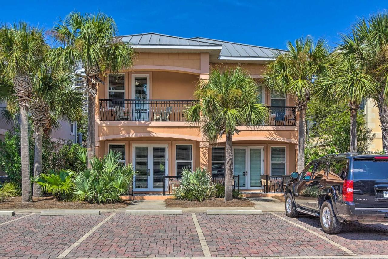 Bright And Modern Townhome Steps To Miramar Beach! Дестин Екстериор снимка